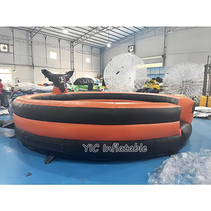 Toro Mecánico Inflable Comercial para Rodeo con Colchón de Seguridad, Juego de Montar al Toro - Product Image 3