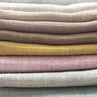 Tissu occultant jacquard ignifuge en microfibre non tissée pour rideaux textiles de maison, prix usine, stock en gros