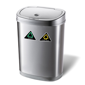 Cubo de basura automático al por mayor cubo de basura de acero inoxidable con sensor inteligente sin contacto cubo de basura doméstico - Product Image 5