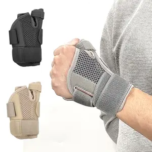 New Design Elastic Adjustable Metal Splint Sports Orthopedic Wrist Brace Copper Compression Wrist Support