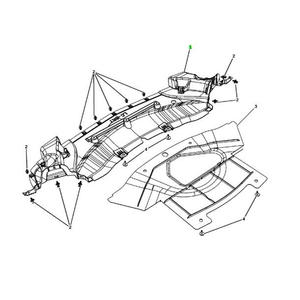 Placa de Protección Inferior del Parachoques Delantero 68060070AB Para Modelos Dodge Challenger 2011-2014 - Product Image 4