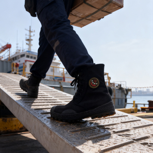 <span class=keywords><strong>Chaussures</strong></span> de sécurité classiques et élégantes pour hommes, toutes saisons, robustes, respirantes, antidérapantes, pour chantier, construction, randonnée, à lacets, montantes - Product Image 5