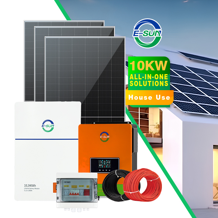 Sistema de Almacenamiento Solar de 6KW+10KWH