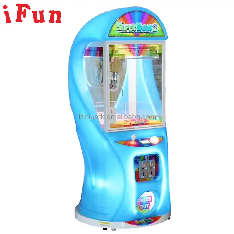 Ifun Park Beliebteste Arcade Dolls Claw Spiel automat Münz betriebener Spielzeug kran Preis spiel Super Box <span class=keywords><strong>2</strong></span> Mit Geldschein prüfer