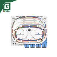 GETEKnet OEM ODM Mini Caja ATB de ABS de 1 núcleo con adaptador, 1 puerto, Caja ATB, Caja de Fibra, Caja Roseta, Placa Frontal de Red, Dispositivo Terminal