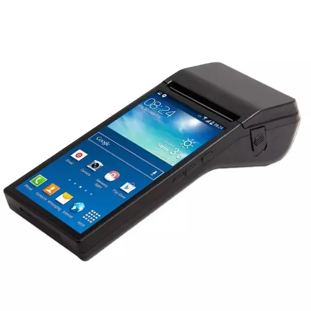 Terminal de paiement mobile de 7 pouces, machine de point de vente Portable Android avec imprimante