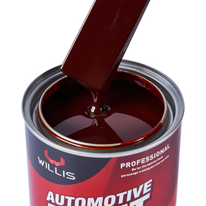 1K rivestimento liquido di vernice Spray per autoveicoli in ferro trasparente <span class=keywords><strong>rosso</strong></span> in resina acrilica per auto rifinire i lavori di verniciatura metallica per auto - Product Image 1