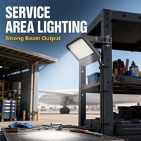Projecteur LED industriel 200W IP65 étanche à faisceau large pour les projets miniers, de construction et de bâtiment