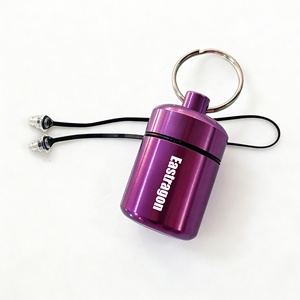 <span class=keywords><strong>Bouchons</strong></span> <span class=keywords><strong>d</strong></span>'oreilles filaires de qualité supérieure et étui en aluminium pour concerts de musique, musiciens, moto, avion, travail, sommeil, réduction du bruit CE EN352-2 - Product Image 1
