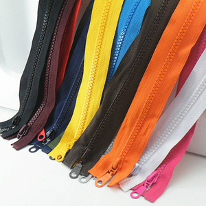10 piezas 5 #   Cremallera de Resina de 40cm 50cm 60cm 80cm, Cremallera de un Solo Extremo Abierto para Abrigos, Chaquetas, Accesorios de Costura DIY, Cremallera Larga para Ropa - Product Image 4