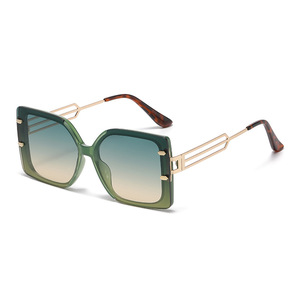 Lunettes de soleil de cyclisme pour hommes en gros, légères, protection UV400, verres en PC, monture semi-cerclée - Product Image 3