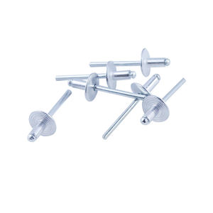 Rivets personnalisés à grande bride, rivets aveugles à tête dôme en aluminium, rivets aveugles à extrémité ouverte - Product Image 6