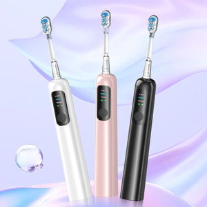 Spazzolino da denti sonico ricaricabile impermeabile servizio OEM per uso ortodontico denti sensibili e cura orale quotidiana per tutti gli adulti - Product Image 1