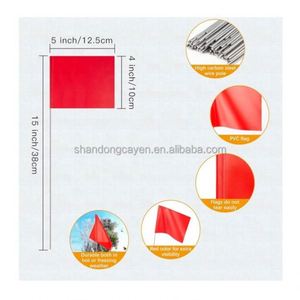 ธงสัญลักษณ์จราจรสำหรับงานก่อสร้าง คุณภาพสูง ทนทาน สีพื้น ขายดีในเมียนมา - Product Image 2