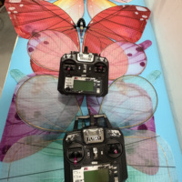 JIN PENG - Mariposa Voladora Biónica con Control Remoto para Espectáculos y Eventos, Alas de Mariposa con Luces LED, Decoración