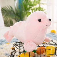 Boneka Hewan Laut Lucu Berbagai Ukuran, Super Lembut, Isi Kapas PP, Hadiah Ulang Tahun/Hari Raya untuk Pasangan, Mainan Hiasan yang Menenangkan