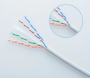 UTP FTP <span class=keywords><strong>CAT6</strong></span> <span class=keywords><strong>LSZH</strong></span> 23AWG Cable LAN sin blindaje con pares trenzados frustrados CPR Eca Cables de comunicación Producto - Product Image 5