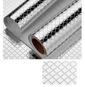 60cm * 1M autocollant mural de cuisine étanche à l'huile feuille d'aluminium auto-adhésif bricolage papier peint pour cuisinière armoire Camping cuisine - Product Image 3