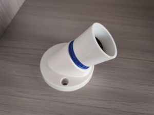 B22 LED <span class=keywords><strong>Light</strong></span> <span class=keywords><strong>Bulb</strong></span> chủ Vòng vuông phù hợp ổ cắm chuyển đổi E27 cơ sở treo đèn ổ cắm cho nhà 6A - Product Image 3