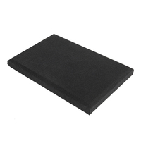 Panneaux acoustiques élastiques en mousse de caoutchouc pour plafond et mur, étanches, insonorisants, pour usage en salle de sport, construction renforcée en fibre de verre