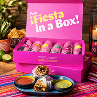 Boîte à Shawarma Personnalisée avec Logo, Emballage Jetable pour Doner Kebab, Burrito et Wrap, Idéale pour la Vente en Gros et les Plats à Emporter
