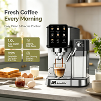 Máquina de Espresso Automática Comercial para Cafeterías, Bares y Oficinas con Ajustes de Bebidas Programables y Extracción de Alta Presión
