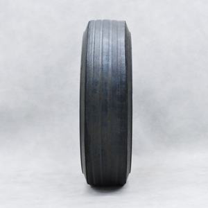 S-S Airless Preto Roda de Borracha Pneumática <span class=keywords><strong>Semi</strong></span> 8 polegadas Rodízio Do Trole Do Polímero - Product Image 4