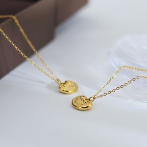 Collar con Colgante de Candado de la Paz Yuan <span class=keywords><strong>Bao</strong></span> de Acero Inoxidable, Joyería Coreana 2026 - Collar con Colgante para Mujer, Moderno y Encantador - Product Image 1