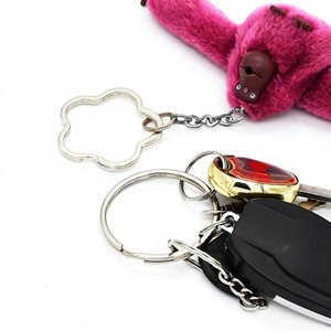 YIWANG Wholesale Heart Shaped of Iron Metal Split <b>Rings</b> Flat <b>Key</b> <b>Rings</b> for <b>Key</b> Chain - Product Image 5