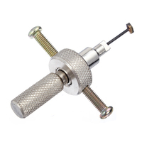 Lot de 2 outils de serrurier pour disques de verrouillage, jeu de crocheteurs pour cadenas