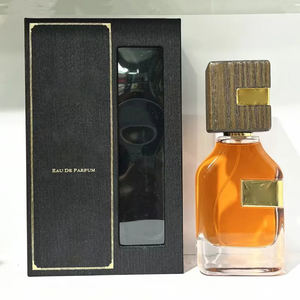 Nueva Colonia Árabe - Spray de 100 ml. Duradero. Elegante Tapa de Madera. Empaque Negro y Dorado. Fragancia Oriental. para Hombre. Caja de Regalo - Product Image 1