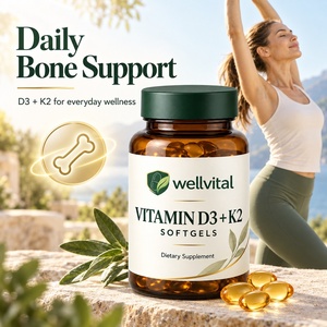 Complément <span class=keywords><strong>de</strong></span> Soutien à la Santé Féminine pour la Ménopause : Équilibre Hormonal, Vitamines D3 et K2 en Gélules Molles pour Femmes <span class=keywords><strong>de</strong></span> Plus <span class=keywords><strong>de</strong></span> 50 Ans - Product Image 3