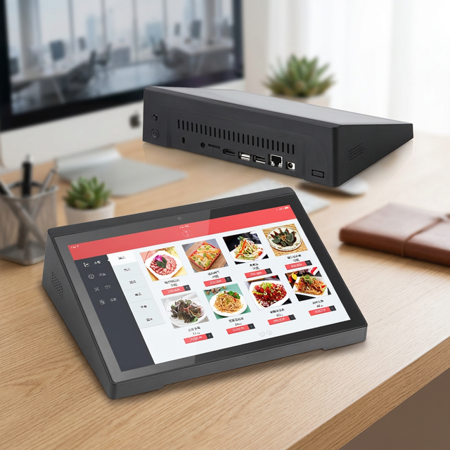 Customized Tablet 10.1 Inch Touch Screen Advertising Display Customer Feedback Kiosk Ordering Android Digital Signage