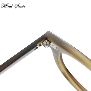 Chất lượng cao OX sừng thiết kế sang trọng siêu ánh sáng cận thị khung gốc chống ánh sáng màu xanh ánh sáng UV bảo vệ mắt kính quang học - Product Image 3