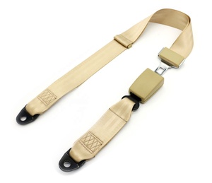Cintura di Sicurezza a 2 Punti Stile Sportivo, Semplice Cintura di Sicurezza a 2 Punti <span class=keywords><strong>per</strong></span> Sedile Passeggeri Autobus, Realizzata in Poliestere, <span class=keywords><strong>Cinture</strong></span> di Sicurezza <span class=keywords><strong>per</strong></span> Auto - Product Image 4