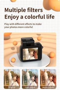กล้องดิจิตอลขนาดเล็กแบบพกพา Sourcingark 1080P HD Retro พร้อมหน้าจอ สำหรับการเดินทาง วีล็อก และนักเรียน รุ่น Y4000 - Product Image 3