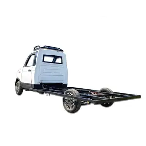 72V500 0W 4.2X1.8 X1M 2 Seats Electric Four Wheel Tourist Club Car Truck Platform Flatbed Chassis