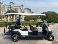 Voiturette de golf ZYCAR 4+2 places, buggy de golf pour visites touristiques, voiturette de golf électrique 6 places