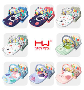 HW all'ingrosso Multi-funzionale giochi Fitness Rack tappeto bambino pedale pianoforte giocare da palestra sport attività giocattoli per neonati con sonaglio - Product Image 2