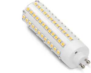 Bầu Trời nhà máy 10W dẫn Ngô bóng đèn gu6.5 10W dẫn đèn 85-265V gu6.5 10W dẫn bóng đèn 88*25mm 360 độ 3000K 4000K 6000K CE ROHS