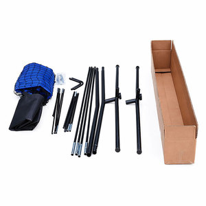 Red de Entrenamiento de <span class=keywords><strong>Tenis</strong></span> de Poliéster, Red de Práctica Interior y Exterior, Soporte Desmontable, Red de Entrenamiento Deportiva Resistente - Product Image 4