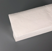 Serviettes en papier douces jetables de luxe, serviettes à main personnalisées en pâte de bois vierge, pliées en cinq volets, pour hôtels cinq étoiles, complexes hôteliers, clubs privés, spas, bureaux