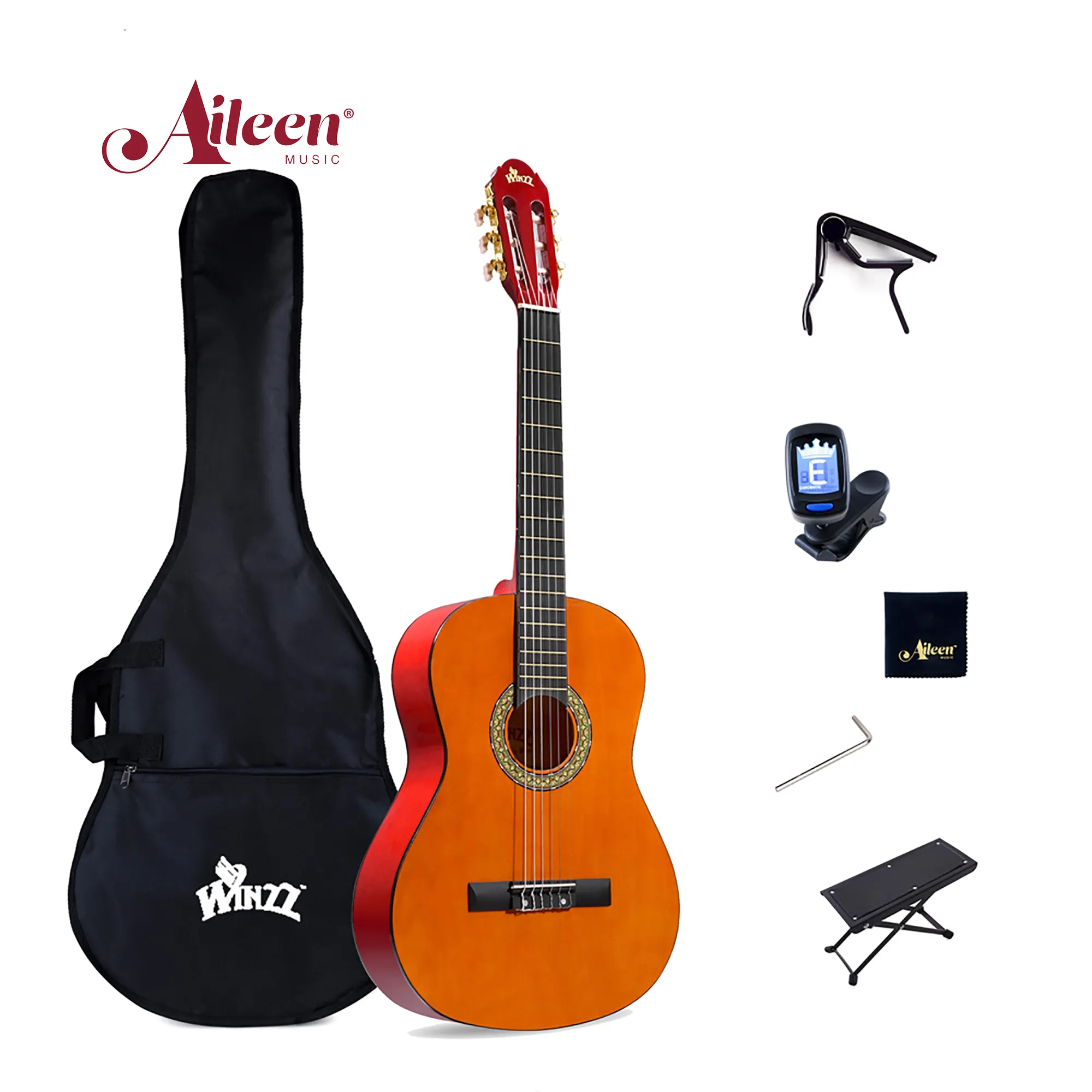 Guitarra Clássica para Iniciantes, AC851, 39 ", Venda Imperdível