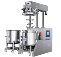 Homogénéisateur-émulsifiant sous vide SINA EKATO Heavy Duty SMED 500L, écran tactile PLC 10 pouces, pour grande ligne de production cosmétique OEM