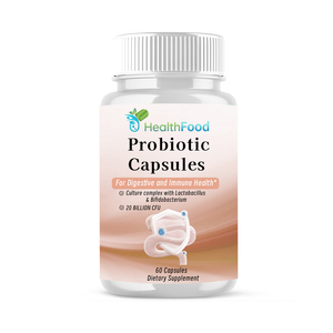 Suplemento Prebiótico de Alta Calidad para la Salud Digestiva e Inmunológica, Cápsulas Probióticas Naturales - Product Image 1