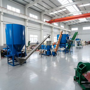 Directly Supplied Manufacturers New 1-2 Ton/h Automation Eco-Friendly Steel <b>Chicken</b> Cattle Sheep <b>Feed</b> Line - Product Image 5