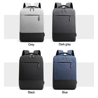 Sac à dos d'ordinateur portable Oxford moderne et polyvalent pour le bureau, l'école, les voyages et les loisirs – Grande capacité, personnalisable