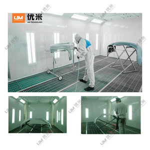 Brûleur diesel avancé/salle <span class=keywords><strong>de</strong></span> peinture automatique chauffée électrique avec ventilateur antidéflagrant et conception ignifuge <span class=keywords><strong>pour</strong></span> revendeur 4S - Product Image 5