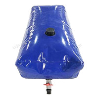 Rlvju — réservoir de stockage d'eau pliable, Irrigation de Agriculture avec bâche en Pvc Flexible, réservoir de lames d'eau