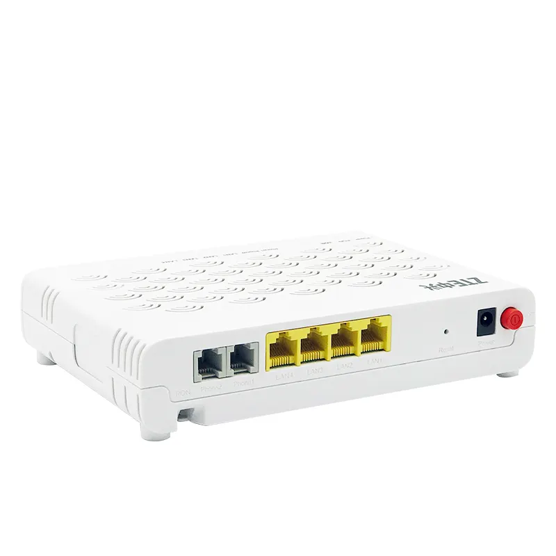 Б/у ZTE F620 F617 V5.2 GPON ONU 4FE 2TEL 1tel USB FTTH оптоволоконные сетевые устройства ZXHN F620 F617